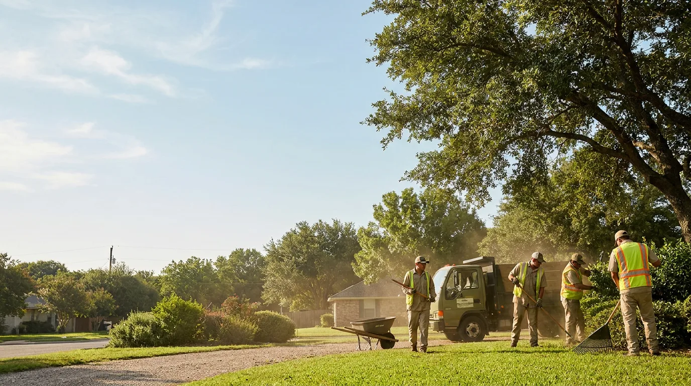 Landscaping in Mobeetie, TX near me